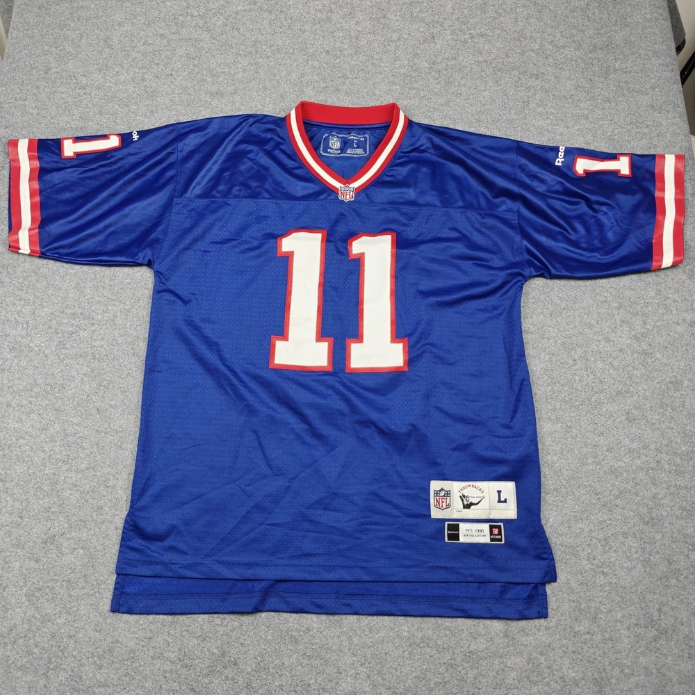 Reebok Blue NFL #11 Football Jersey with Red and White Trim